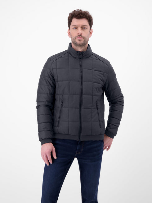 Lerros Men's Quilted Jacket in Wool Look – 2597015